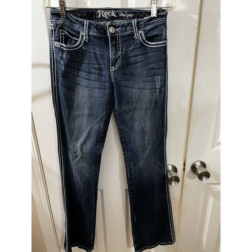 Ladies Rock 47 Jeans By Wrangler 3/4x34‎